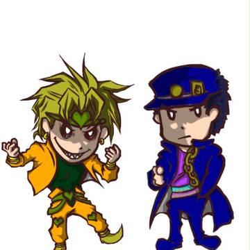 承太郎とDIO