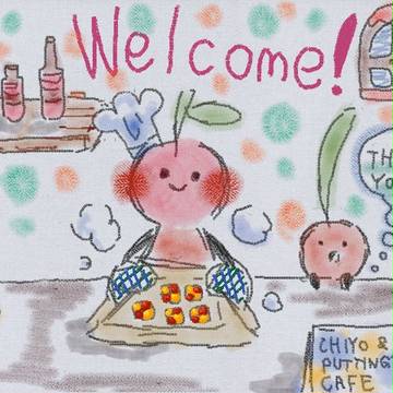 chiyo and puttings Cafe.