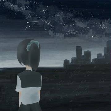 夜空にふたつ