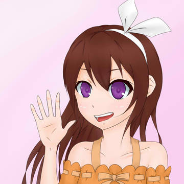 描いてもらった絵を描いてみた