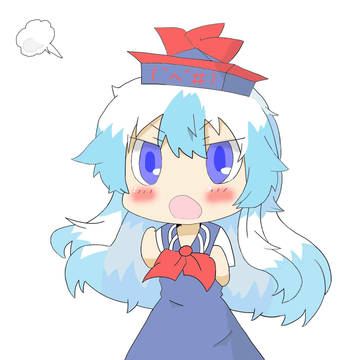 激おこ慧音（模写）