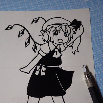 【例大祭新作ステッカー】フランちゃん