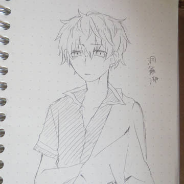 友達が書いてくれた銀さん