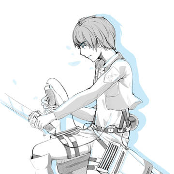 【進撃の巨人】落書き