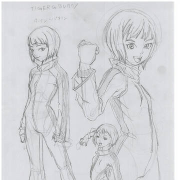 模写　タイガー＆バニー　ホァン・パオリン