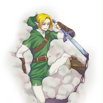 ライクライクに捕まってるときのリンクさん