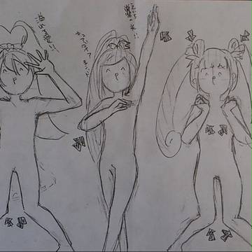 決めポーズについて。