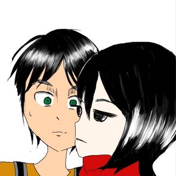 エレンとミカサ