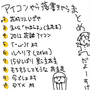 【腐ぽい】アイコンとか落書き【P4中心・Zekt】