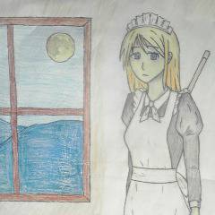 メイドさんのような人