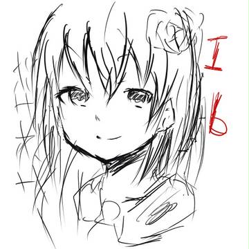 初描きＩｂたん