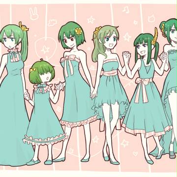【ダク・DKS交流】みどりのあのこ(現ぱろ)