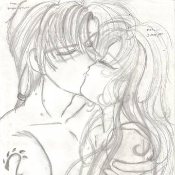 kiss  Heliot and Asami