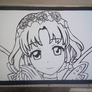 北大路さくら　切り絵
