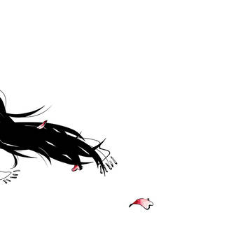 花与少女