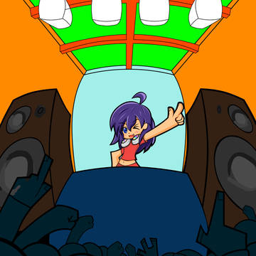 今描いてるDJの絵