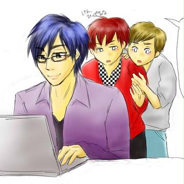 長老と双子