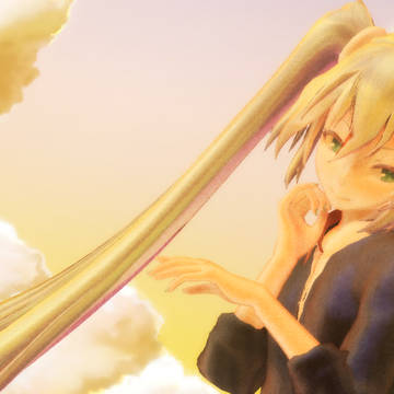 夕暮れ