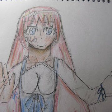色鉛deメイド服少女☆