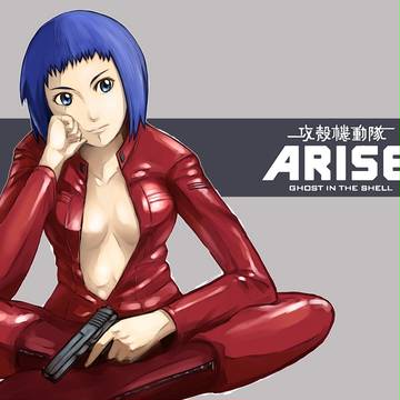 【落書き】ぱっつん少佐 かわいい【攻殻機動隊ARISE】