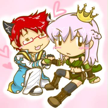 ♂ABと♀連