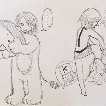 ヒーローショーの裏側、的な。