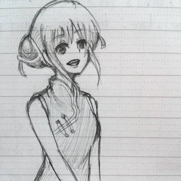 授業中の落書きwwww(*´ω｀*)