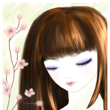 . 女　。