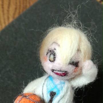 羊毛でつくってみたー