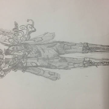授業中の落書きー