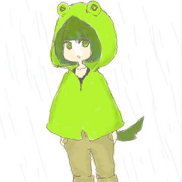 梅雨時落書き