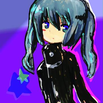 寒色系女子