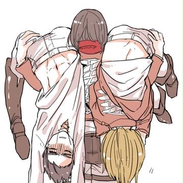 ミカサさんすいません下ろしてください。