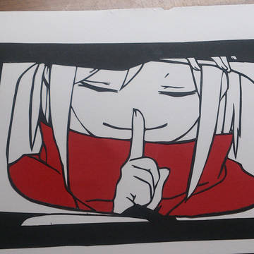 アヤノ 【切り絵】
