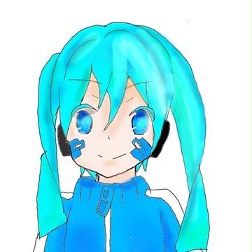黒ヘッドフォンエネちゃん