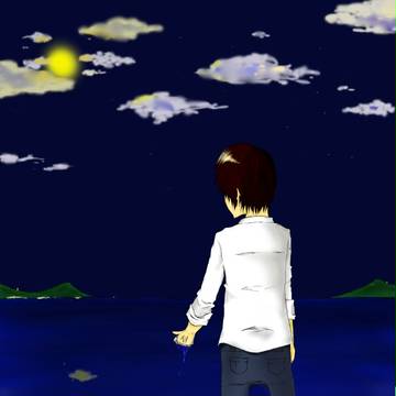 海と少年