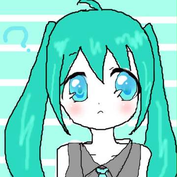 ミク　落書き