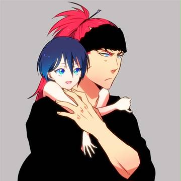 恋次くんとルキアちゃん