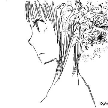 髪の芽