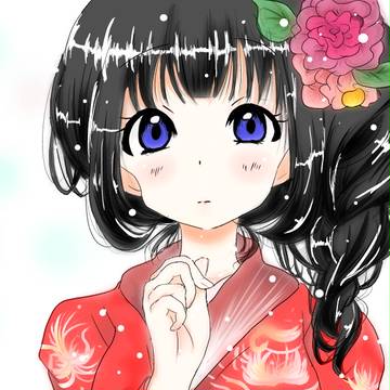 黒髪
