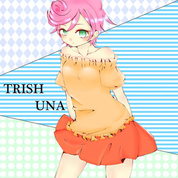 トリッシュ描いてみました!!