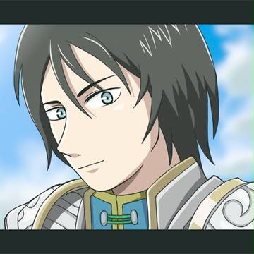 アニメっぽく文鴦