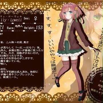 【PFL】リリィ・ローウェル【地界人【仮】