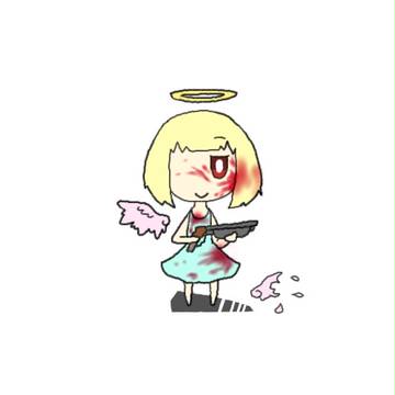 Angel with a shotgun