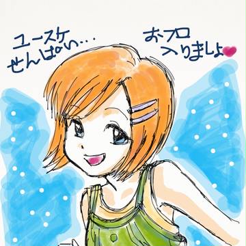 iPadで描いてみました