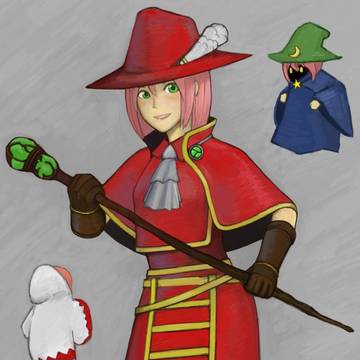 赤魔道士レナ