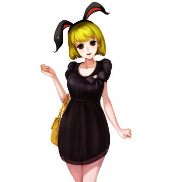 黑兔妹