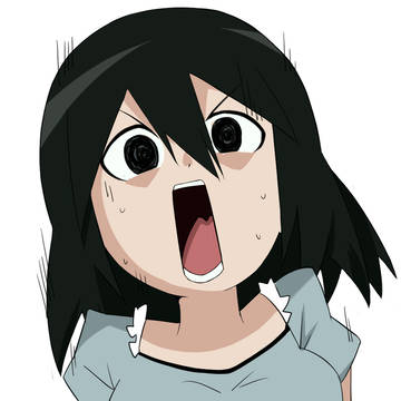 驚くまゆり