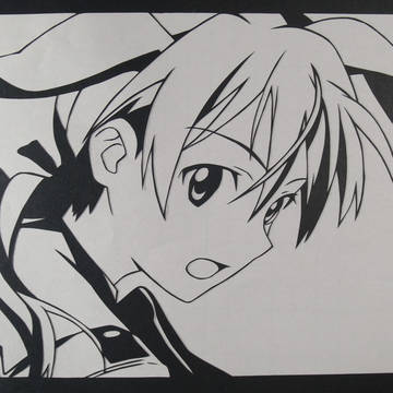 【切り絵】ゲルトルート・バルクホルン【ストライクウィッチーズ】