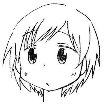試験時間中の落描き